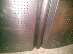 Herraje Faldón Recepción - Pangea Muebles