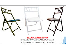 Silla Plegable Tiffan - Pangea Muebles