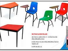 Butaca Escolar - Pangea Muebles
